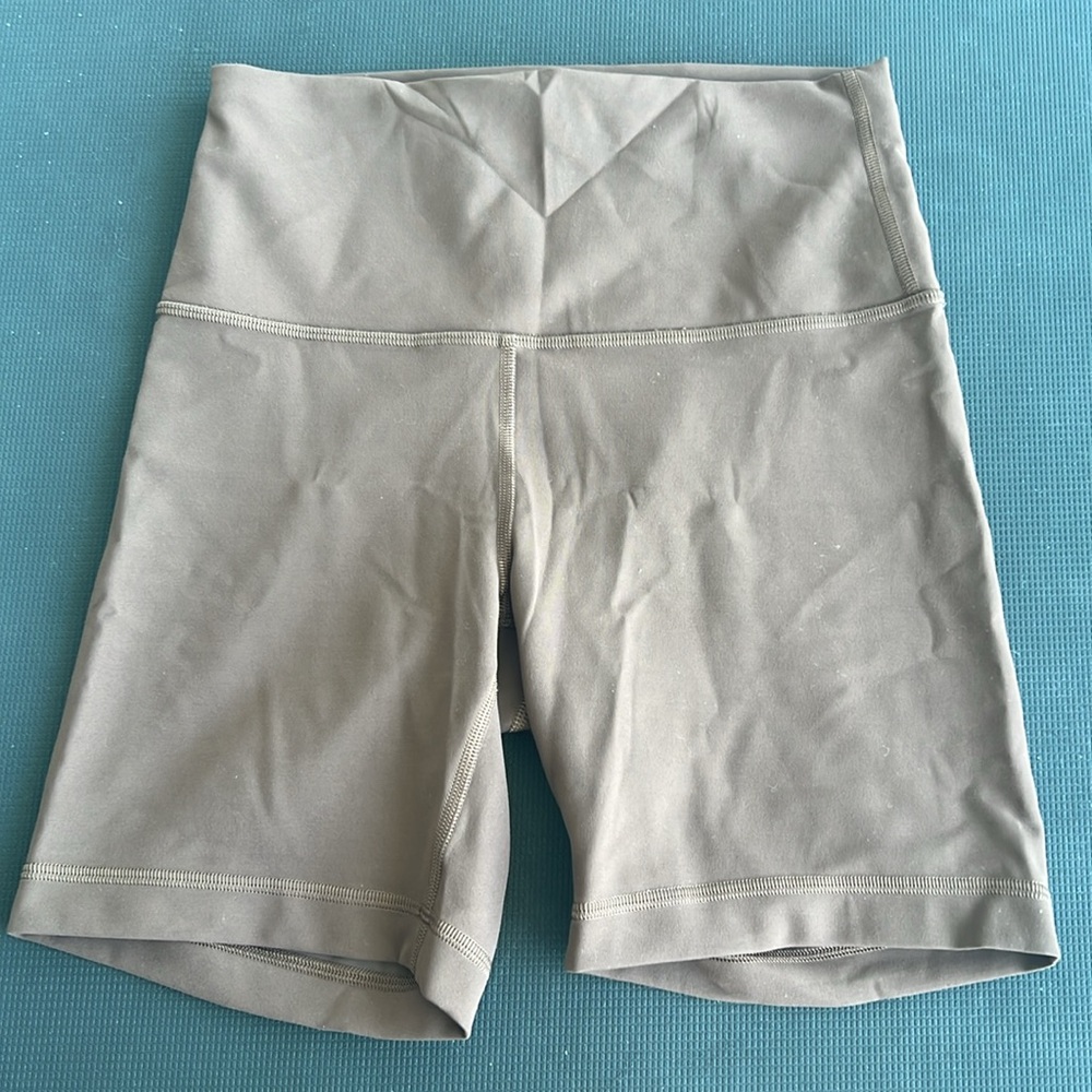 Lululemon Align Biker Shorts Java Chip Color Size… - image 2